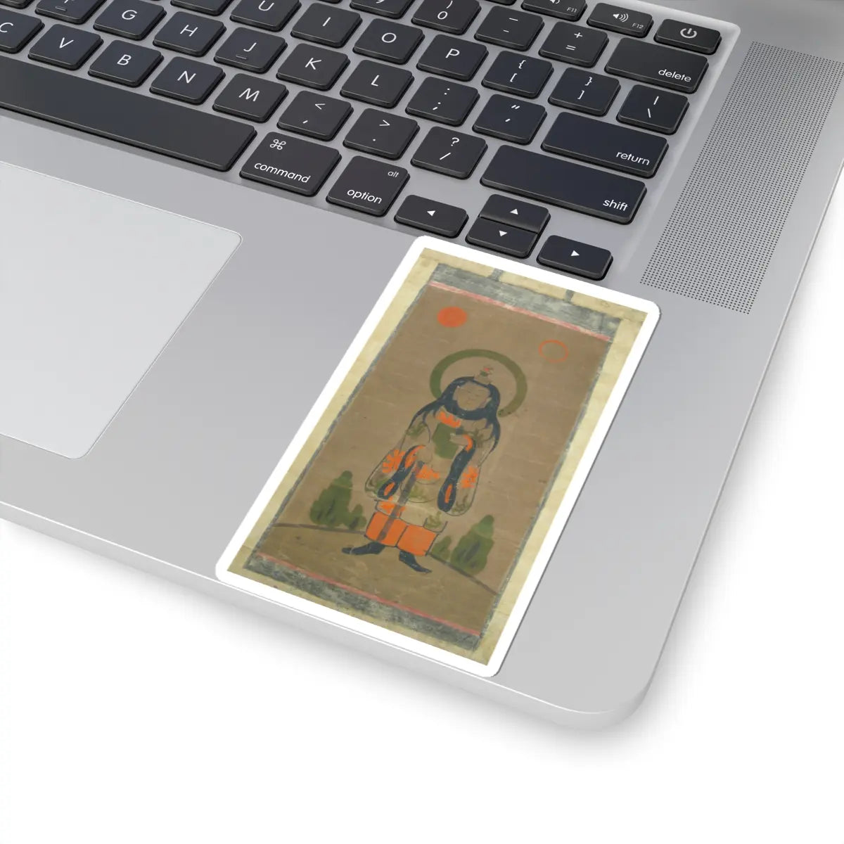 unknown - Ōtsu-e of Uhō Dōji - 17th century v1 - STICKER Vinyl Kiss-Cut Decal