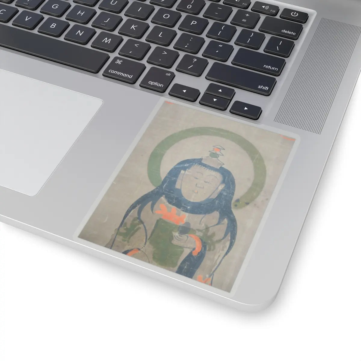 unknown - Ōtsu-e of Uhō Dōji - 17th century v3 - STICKER Vinyl Kiss-Cut Decal