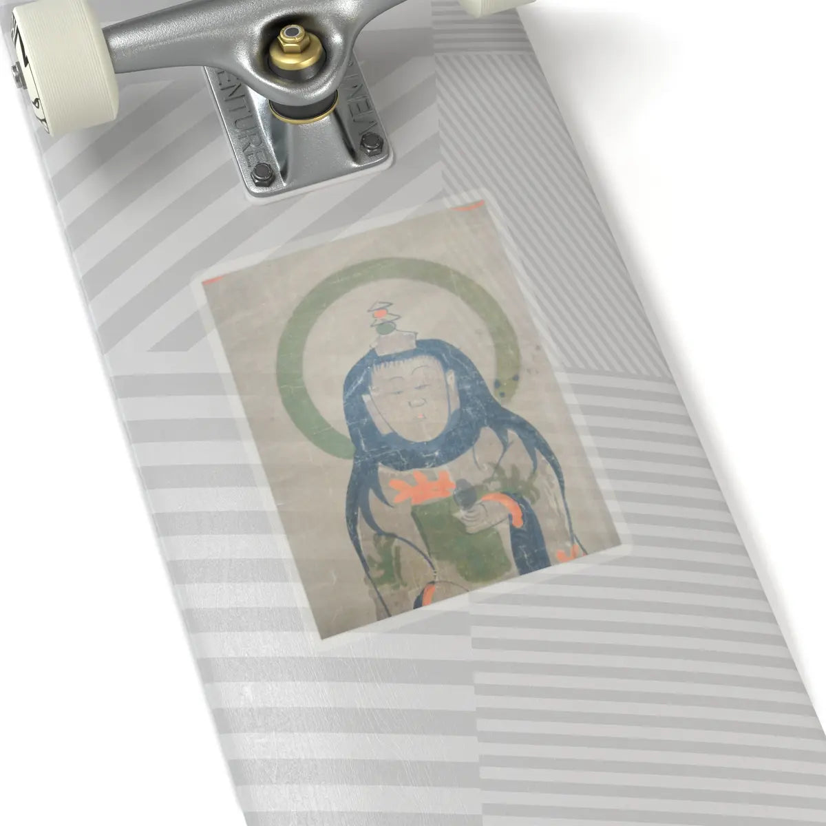 unknown - Ōtsu-e of Uhō Dōji - 17th century v3 - STICKER Vinyl Kiss-Cut Decal