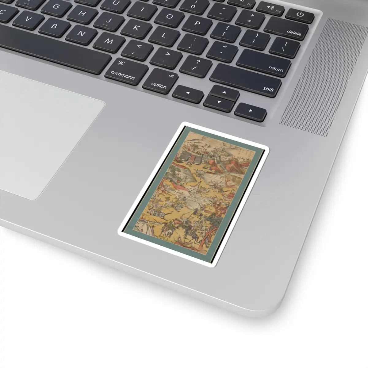 SKU:TSS-STICK-NKNTWN-3X3-14KRN Sizes:3" × 3" Types:White