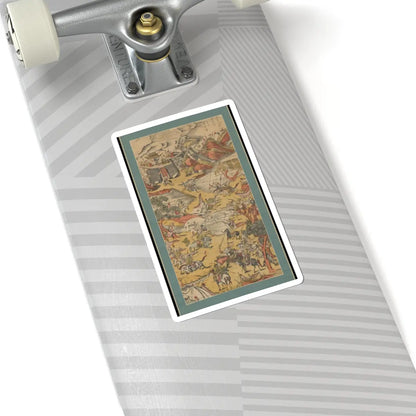 SKU:TSS-STICK-NKNTWN-6X6-14KRN Sizes:6" × 6" Types:White