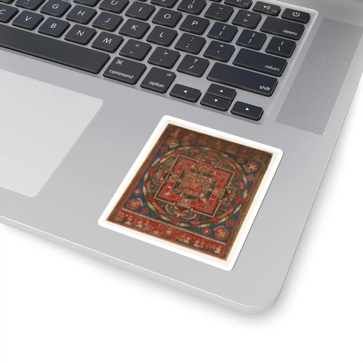 unknown - Vasudhara Mandala - Dated to 1777 (Samvat 897) v1 - STICKER Vinyl Kiss-Cut Decal