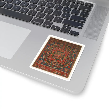 unknown - Vasudhara Mandala - Dated to 1777 (Samvat 897) v1 - STICKER Vinyl Kiss-Cut Decal