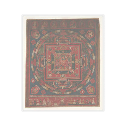 unknown - Vasudhara Mandala - Dated to 1777 (Samvat 897) v1 - STICKER Vinyl Kiss-Cut Decal