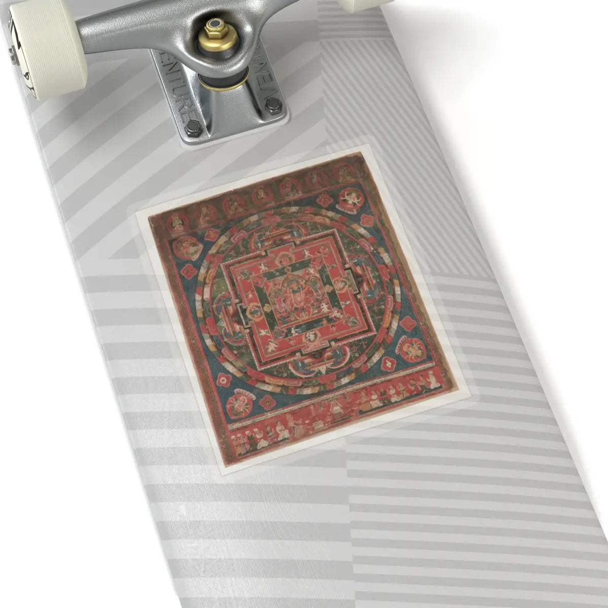 unknown - Vasudhara Mandala - Dated to 1777 (Samvat 897) v1 - STICKER Vinyl Kiss-Cut Decal
