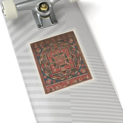 unknown - Vasudhara Mandala - Dated to 1777 (Samvat 897) v1 - STICKER Vinyl Kiss-Cut Decal