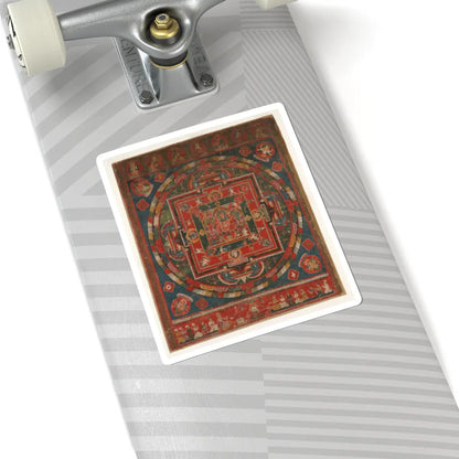 unknown - Vasudhara Mandala - Dated to 1777 (Samvat 897) v1 - STICKER Vinyl Kiss-Cut Decal