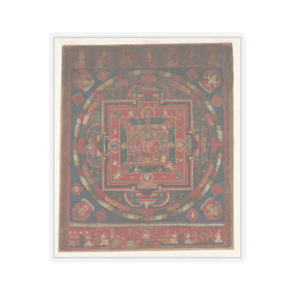 unknown - Vasudhara Mandala - Dated to 1777 (Samvat 897) v1 - STICKER Vinyl Kiss-Cut Decal