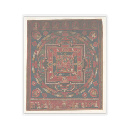 unknown - Vasudhara Mandala - Dated to 1777 (Samvat 897) v1 - STICKER Vinyl Kiss-Cut Decal