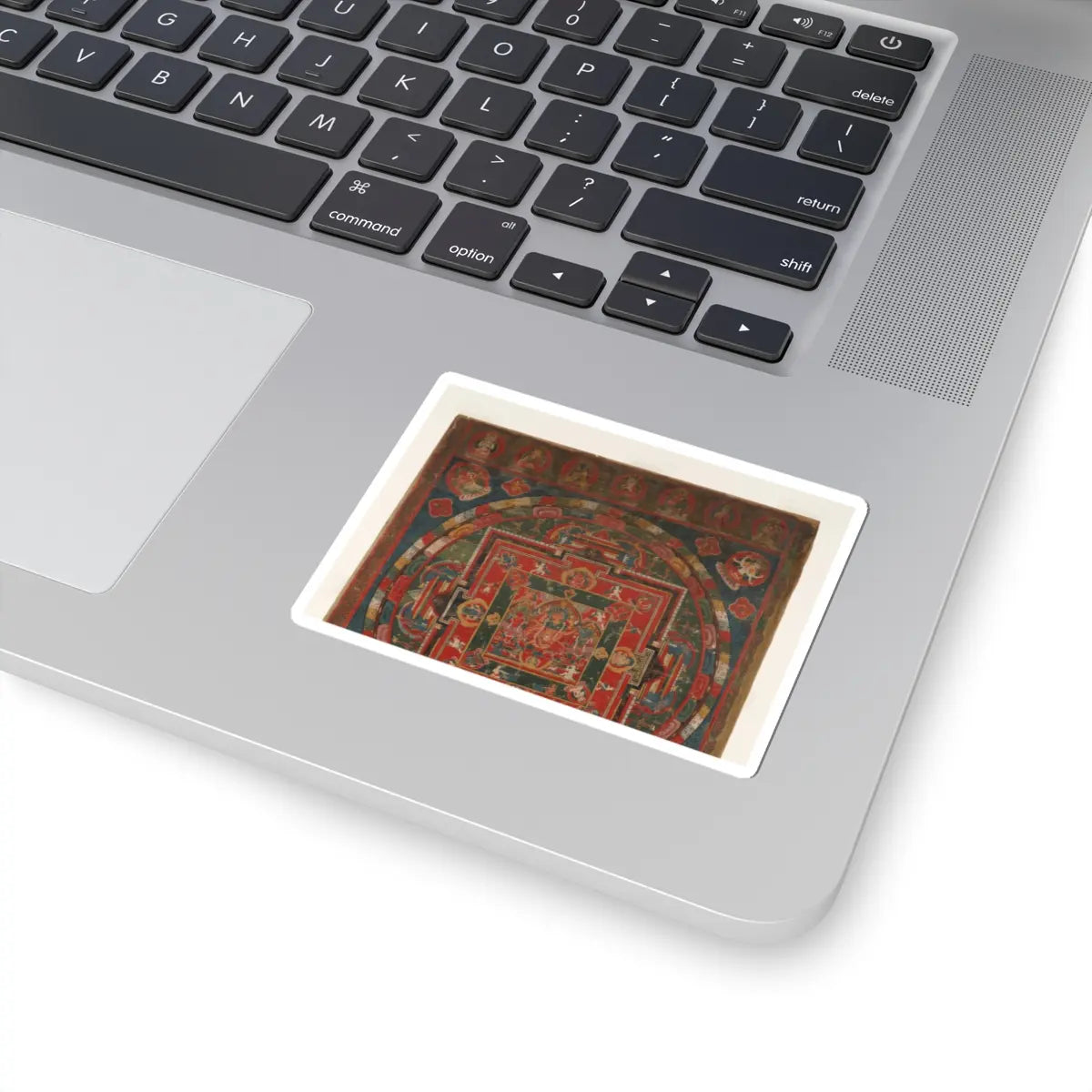 unknown - Vasudhara Mandala - Dated to 1777 (Samvat 897) v2 - STICKER Vinyl Kiss-Cut Decal