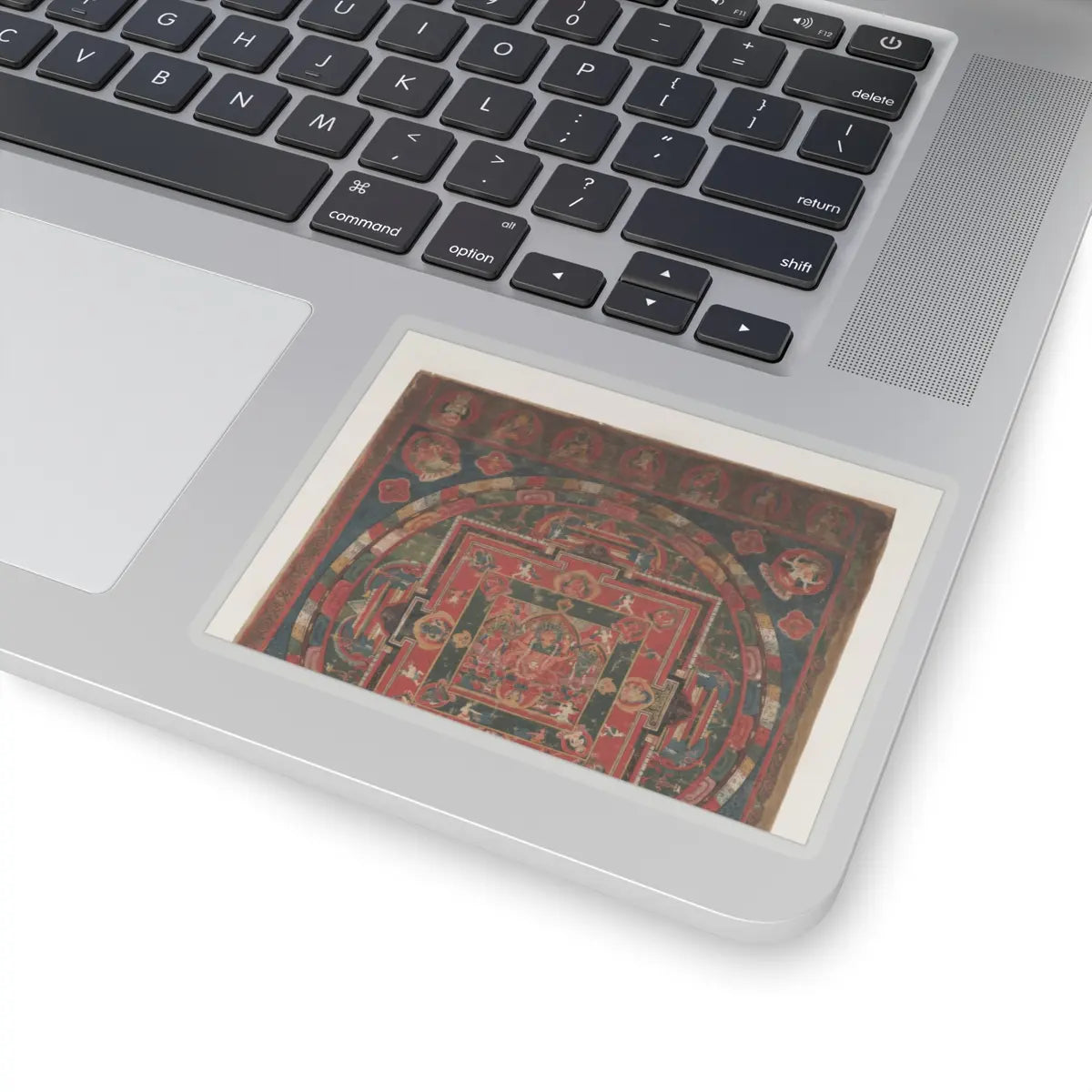 unknown - Vasudhara Mandala - Dated to 1777 (Samvat 897) v2 - STICKER Vinyl Kiss-Cut Decal