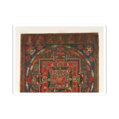unknown - Vasudhara Mandala - Dated to 1777 (Samvat 897) v2 - STICKER Vinyl Kiss-Cut Decal