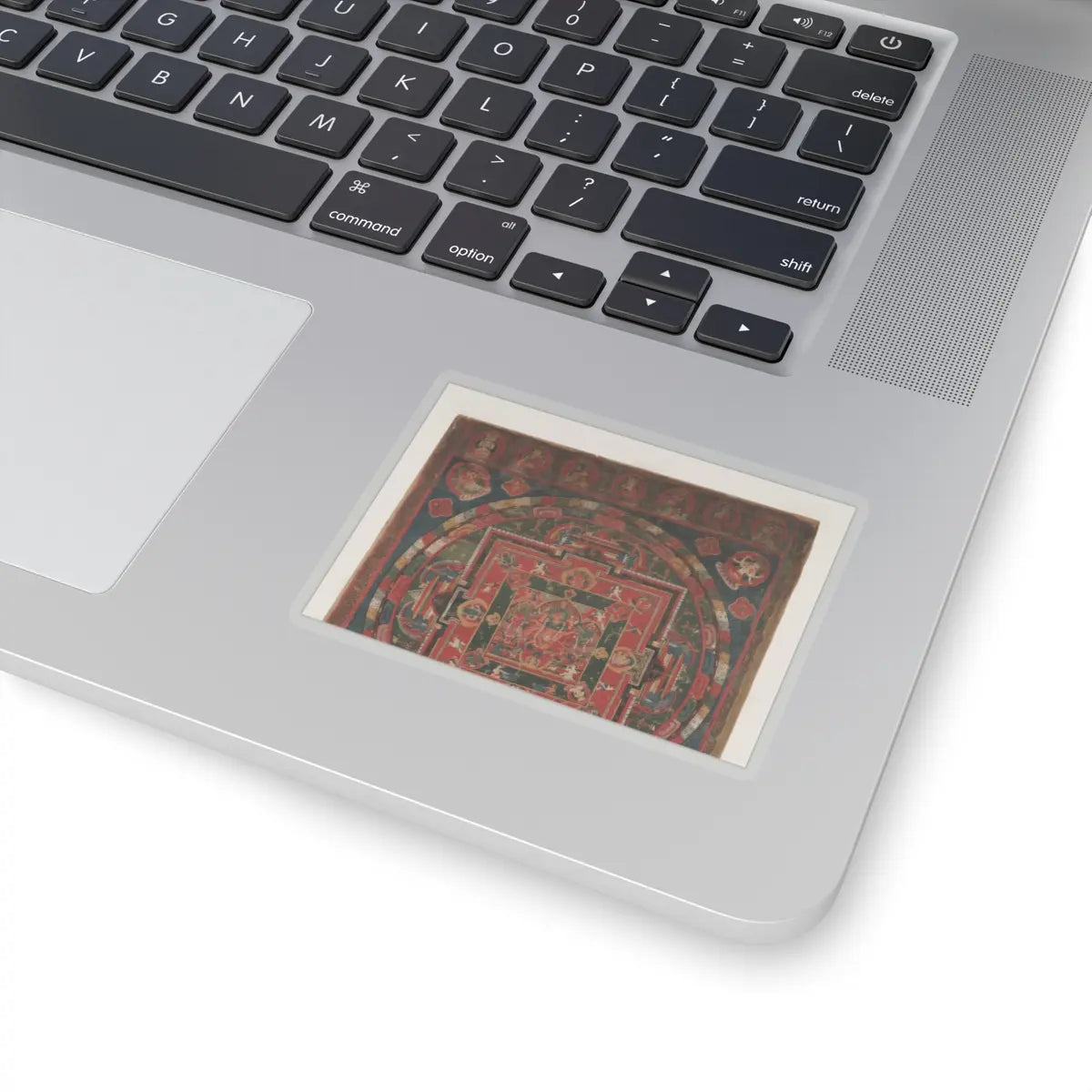 unknown - Vasudhara Mandala - Dated to 1777 (Samvat 897) v2 - STICKER Vinyl Kiss-Cut Decal
