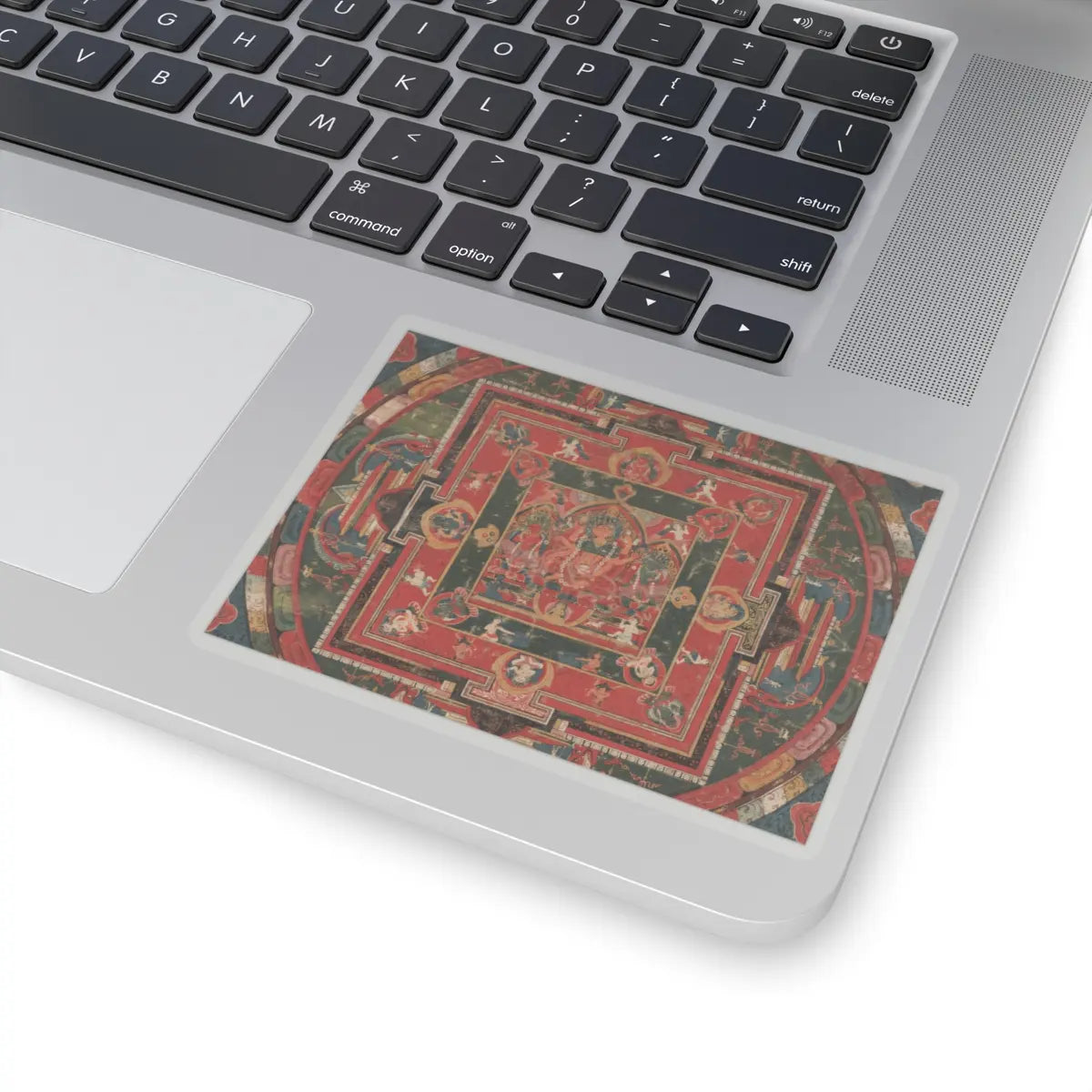unknown - Vasudhara Mandala - Dated to 1777 (Samvat 897) v3 - STICKER Vinyl Kiss-Cut Decal