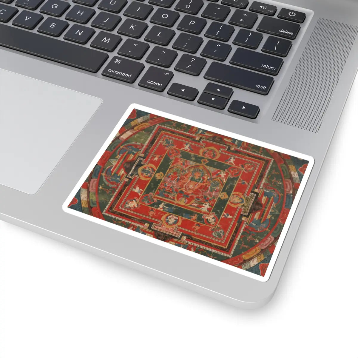 unknown - Vasudhara Mandala - Dated to 1777 (Samvat 897) v3 - STICKER Vinyl Kiss-Cut Decal