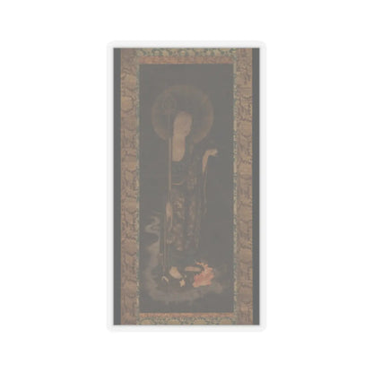 unknown - Welcoming Descent of the Bodhisattva Jizō - early 14th century v1 - STICKER Vinyl Kiss-Cut Decal