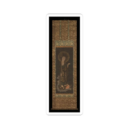 unknown - Welcoming Descent of the Bodhisattva Jizō - early 14th century v2 - STICKER Vinyl Kiss-Cut Decal