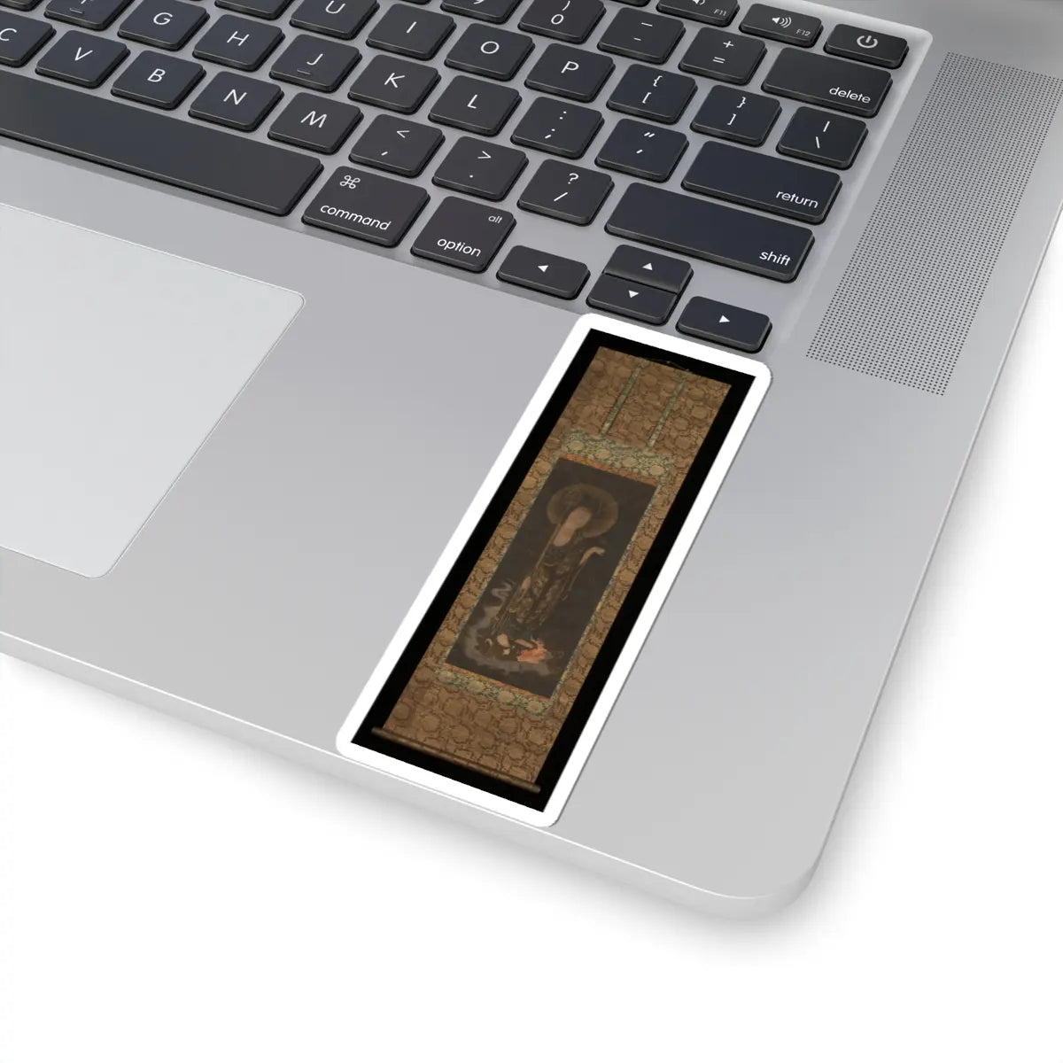 unknown - Welcoming Descent of the Bodhisattva Jizō - early 14th century v2 - STICKER Vinyl Kiss-Cut Decal