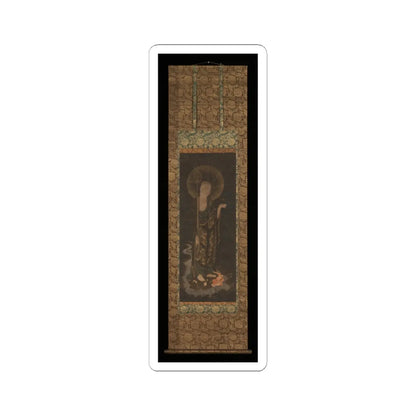 unknown - Welcoming Descent of the Bodhisattva Jizō - early 14th century v2 - STICKER Vinyl Kiss-Cut Decal