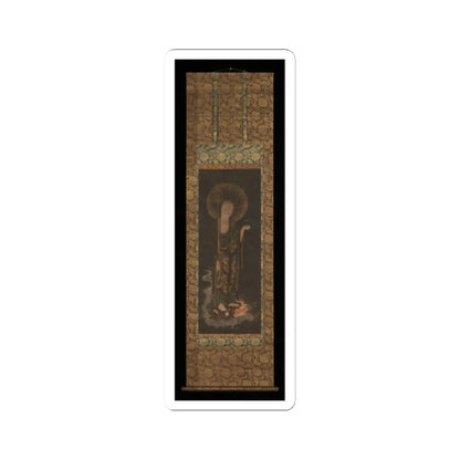 unknown - Welcoming Descent of the Bodhisattva Jizō - early 14th century v2 - STICKER Vinyl Kiss-Cut Decal