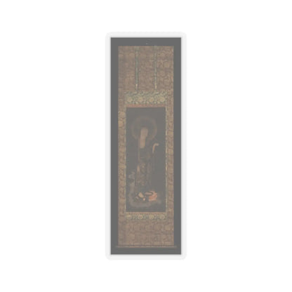unknown - Welcoming Descent of the Bodhisattva Jizō - early 14th century v2 - STICKER Vinyl Kiss-Cut Decal