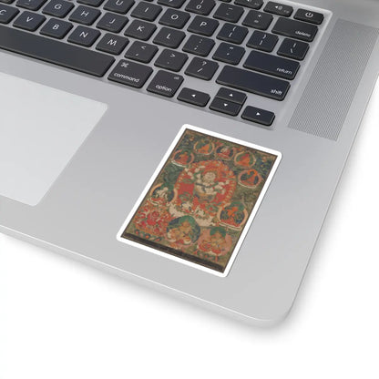 unknown - White Mahakala - ca. 18th century - STICKER Vinyl Kiss-Cut Decal