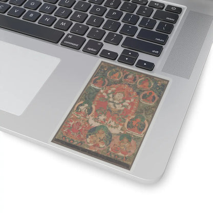 unknown - White Mahakala - ca. 18th century - STICKER Vinyl Kiss-Cut Decal