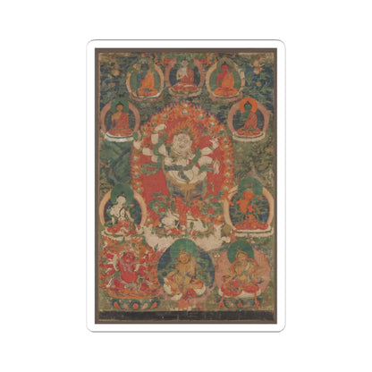 unknown - White Mahakala - ca. 18th century - STICKER Vinyl Kiss-Cut Decal