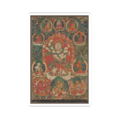 unknown - White Mahakala - ca. 18th century - STICKER Vinyl Kiss-Cut Decal