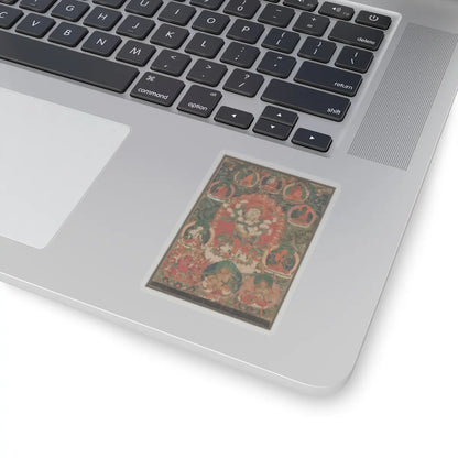 unknown - White Mahakala - ca. 18th century - STICKER Vinyl Kiss-Cut Decal