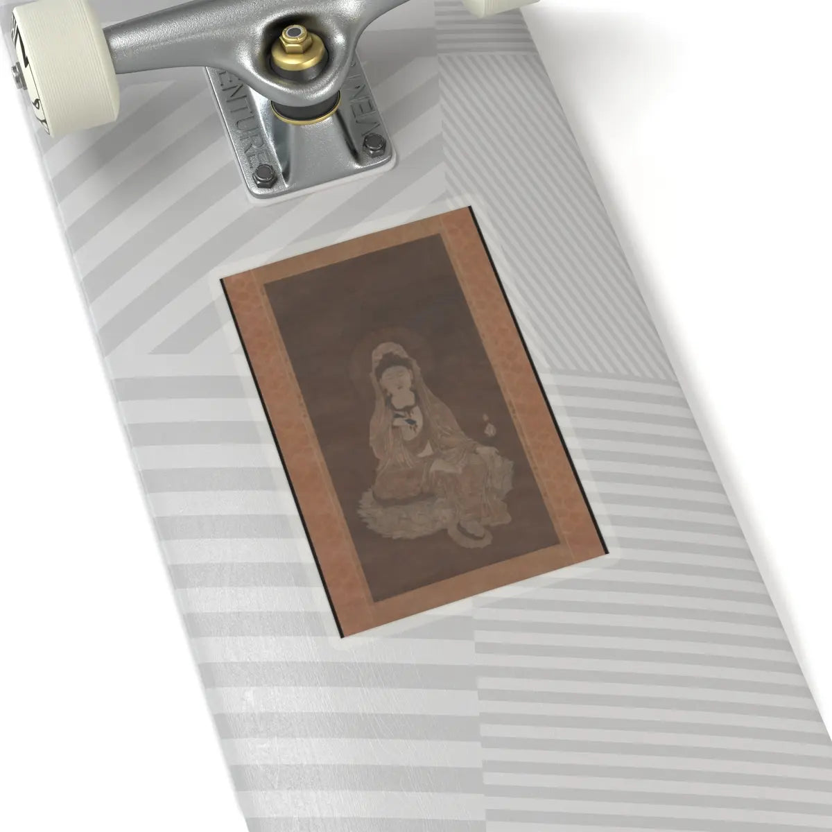 unknown - White-Robed Kannon - 13th century v1 - STICKER Vinyl Kiss-Cut Decal