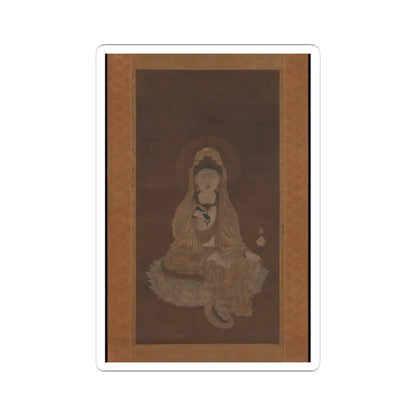 unknown - White-Robed Kannon - 13th century v1 - STICKER Vinyl Kiss-Cut Decal