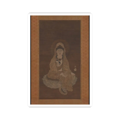 unknown - White-Robed Kannon - 13th century v1 - STICKER Vinyl Kiss-Cut Decal