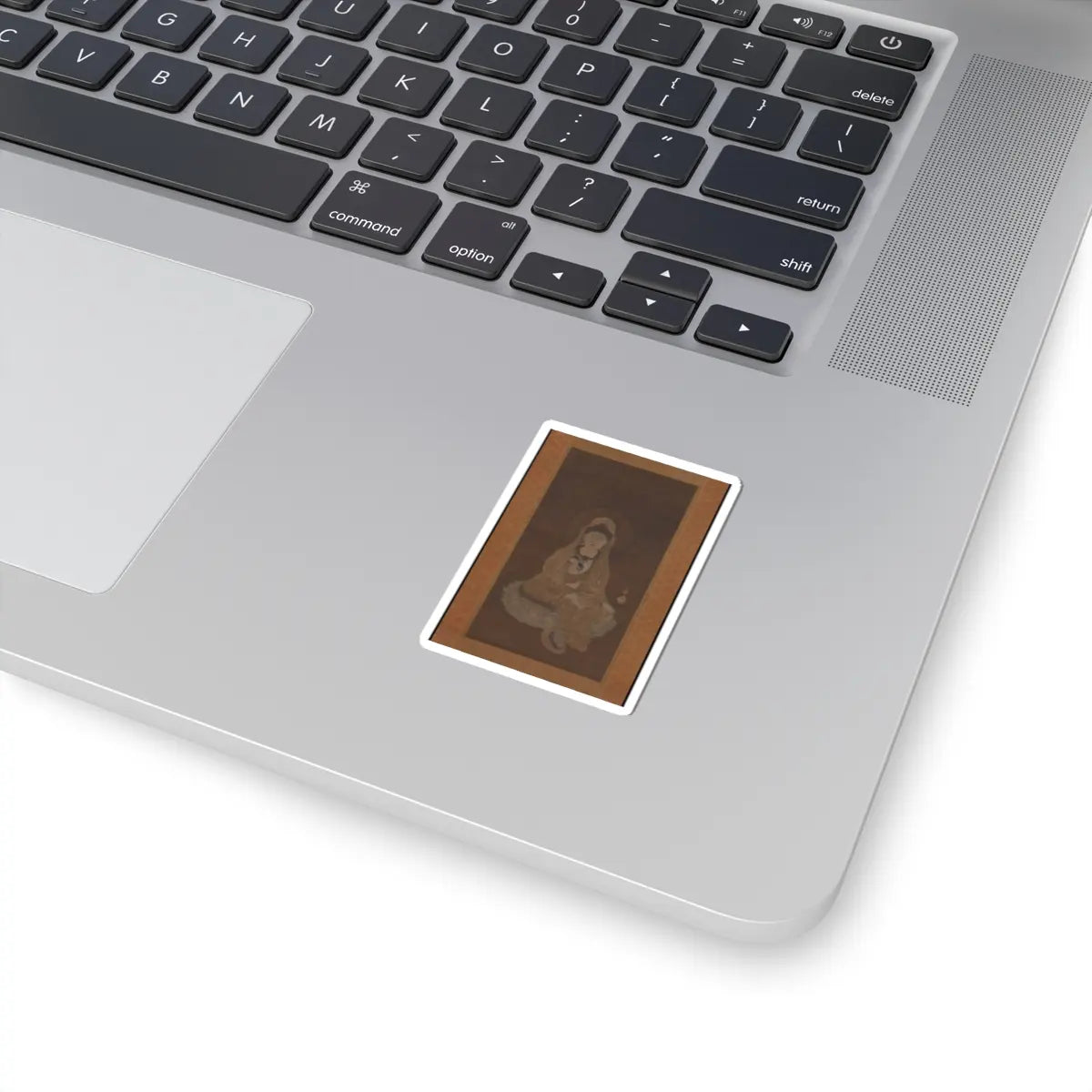 unknown - White-Robed Kannon - 13th century v1 - STICKER Vinyl Kiss-Cut Decal