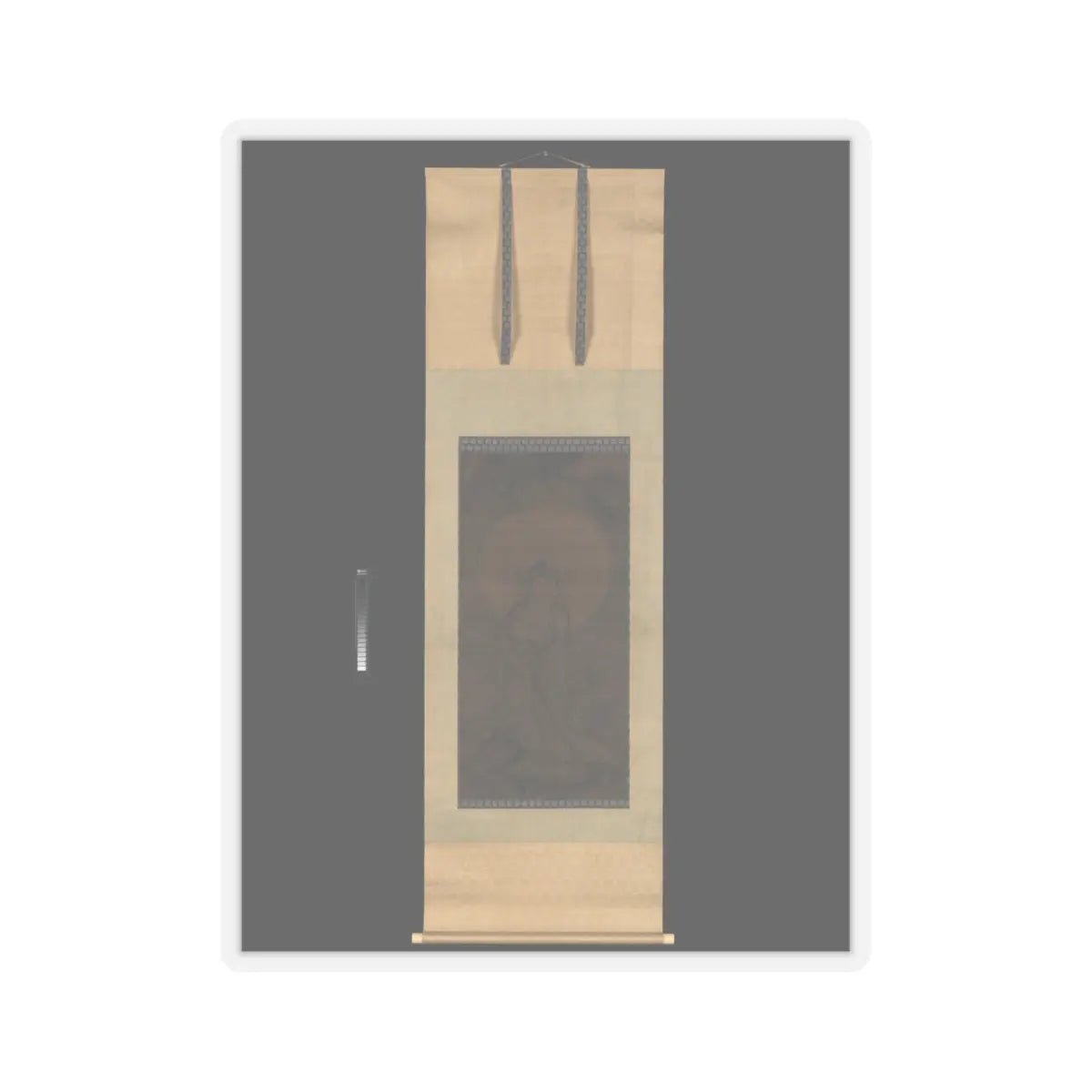 unknown - White-Robed Kannon - 15th century v2 - STICKER Vinyl Kiss-Cut Decal