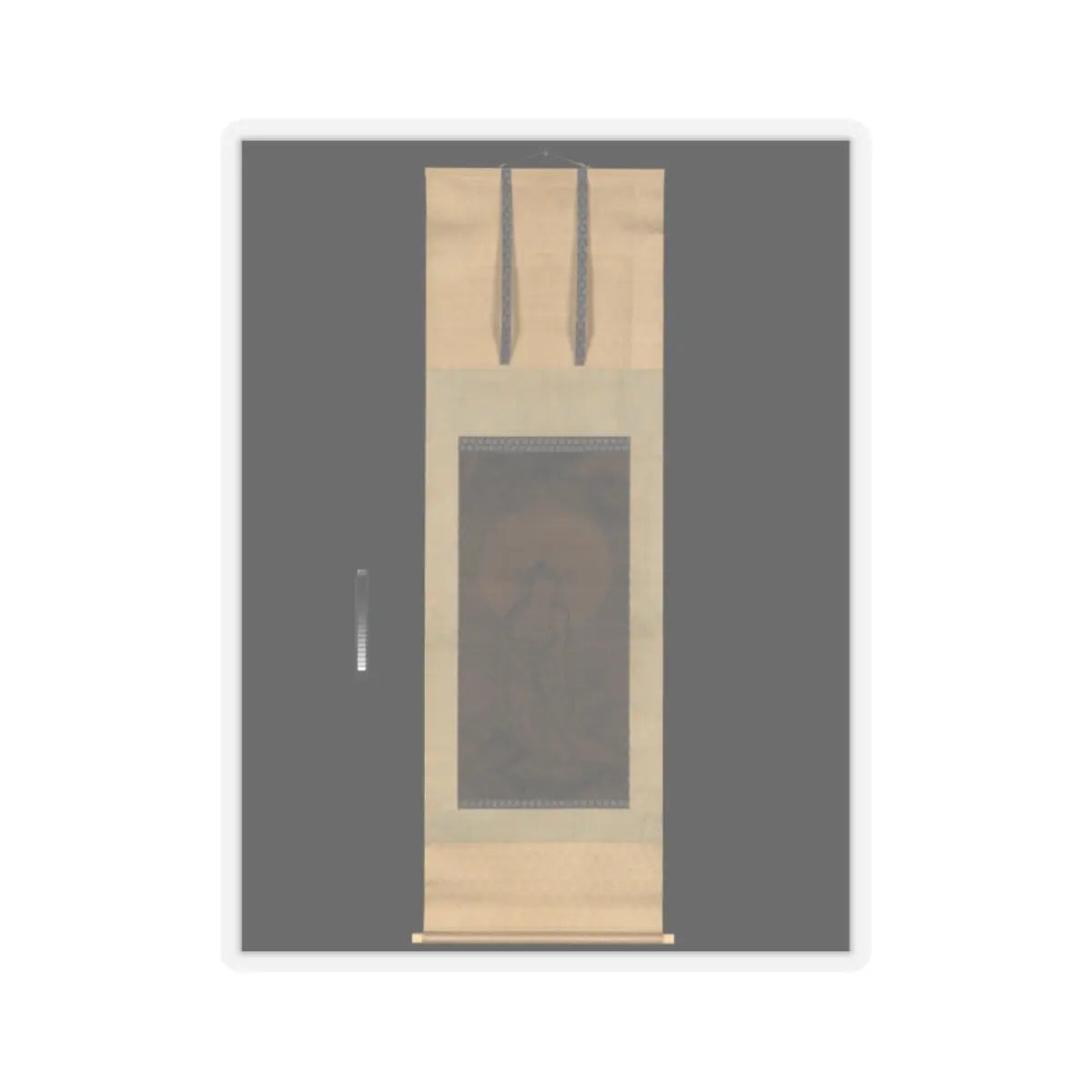 unknown - White-Robed Kannon - 15th century v2 - STICKER Vinyl Kiss-Cut Decal