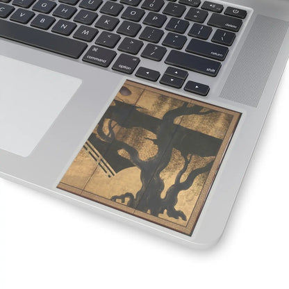 unknown - Willows and Bridge - early 17th century v5 - STICKER Vinyl Kiss-Cut Decal