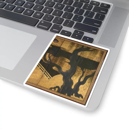 unknown - Willows and Bridge - early 17th century v5 - STICKER Vinyl Kiss-Cut Decal