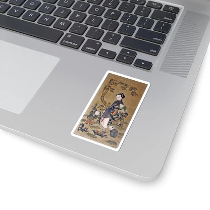 SKU:TSS-STICK-NKNWMN-3X3-14KRZ Sizes:3" × 3" Types:White