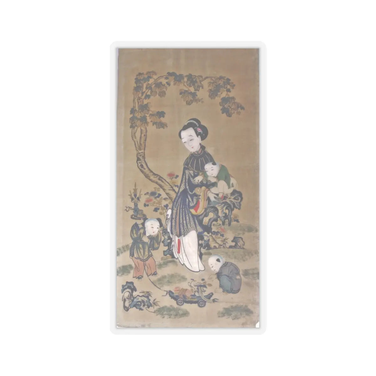 SKU:TSS-STICK-NKNWMN-4X4 Sizes:4" × 4" Types:Transparent