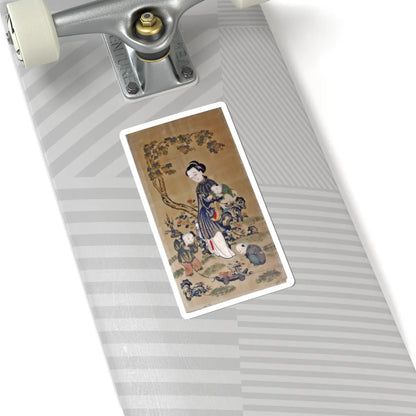 SKU:TSS-STICK-NKNWMN-6X6-14KRZ Sizes:6" × 6" Types:White