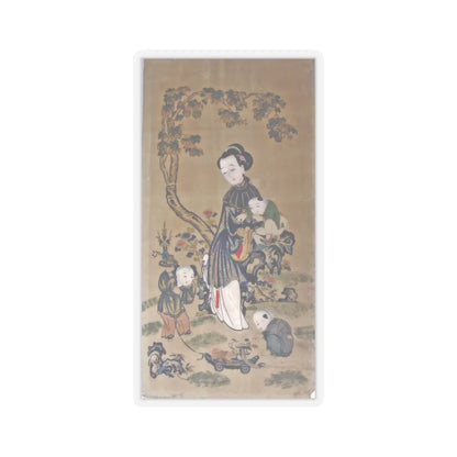 SKU:TSS-STICK-NKNWMN-6X6 Sizes:6" × 6" Types:Transparent
