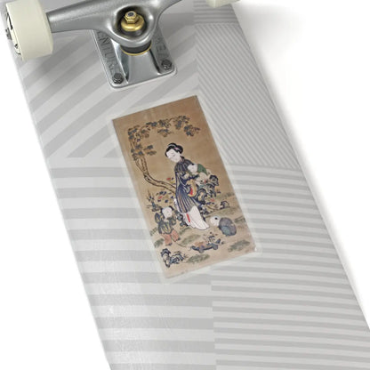 SKU:TSS-STICK-NKNWMN-6X6 Sizes:6" × 6" Types:Transparent