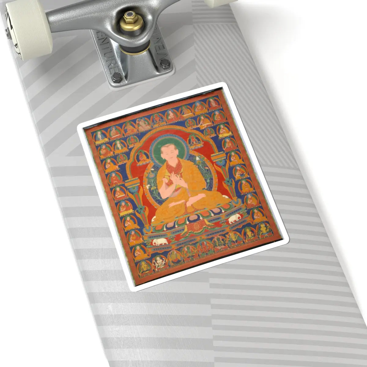 unknown - Yong Zin Khon Shogpel- Seventh Abbot of Ngor Monastary - 16th century v1 - STICKER Vinyl Kiss-Cut Decal