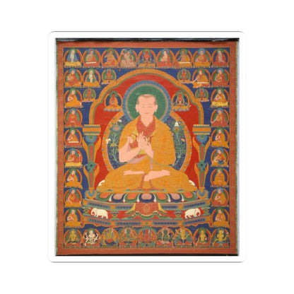 unknown - Yong Zin Khon Shogpel- Seventh Abbot of Ngor Monastary - 16th century v1 - STICKER Vinyl Kiss-Cut Decal