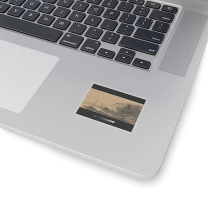 Unkoku Tōban - Landscape - 17th century v3 - STICKER Vinyl Kiss-Cut Decal