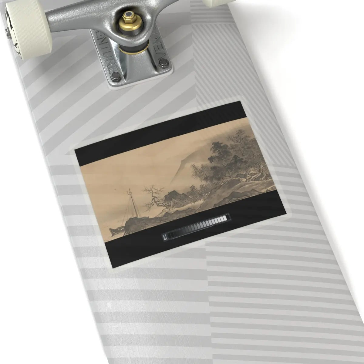 Unkoku Tōban - Landscape - 17th century v3 - STICKER Vinyl Kiss-Cut Decal