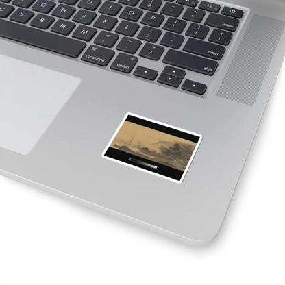 Unkoku Tōban - Landscape - 17th century v3 - STICKER Vinyl Kiss-Cut Decal
