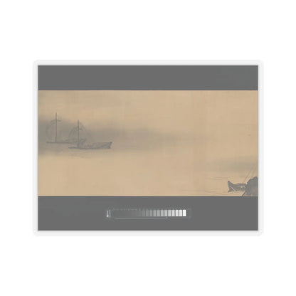 Unkoku Tōban - Landscape - 17th century v4 - STICKER Vinyl Kiss-Cut Decal