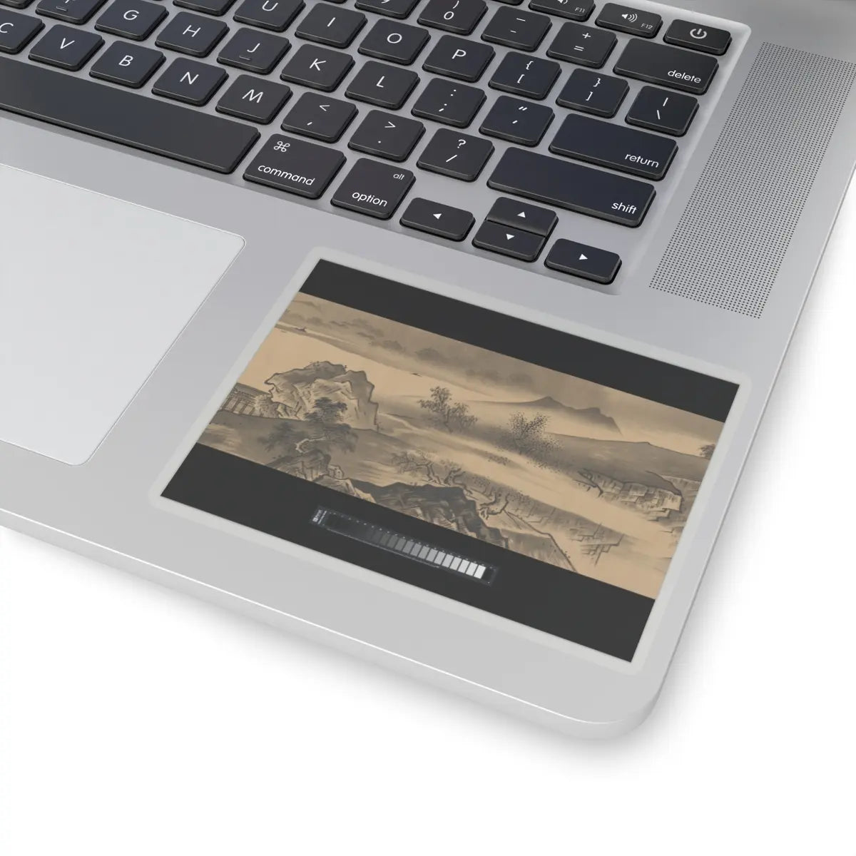 Unkoku Tōban - Landscape - 17th century v6 - STICKER Vinyl Kiss-Cut Decal